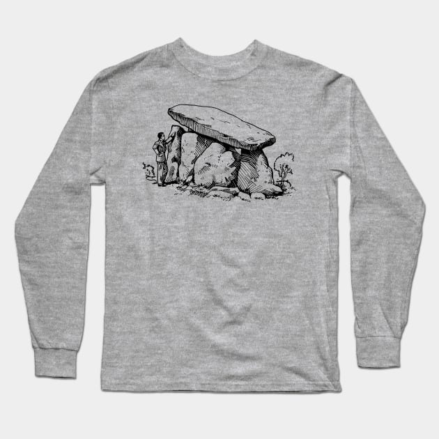 Dolmen Long Sleeve T-Shirt by linesdesigns